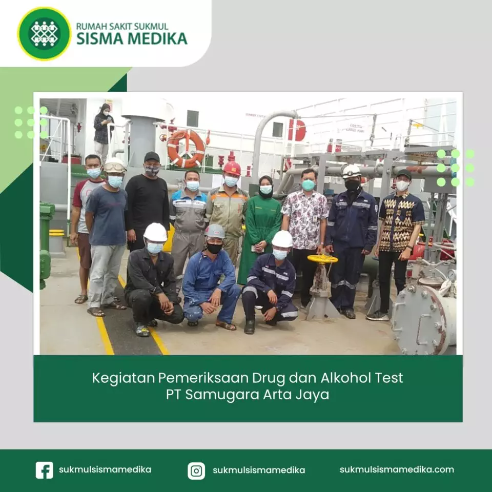 Pemeriksaan Drug dan Alkohol Test PT Samugara Arta Jaya