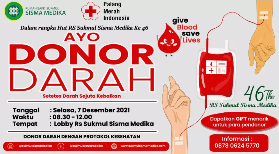 Donor Darah Dalam Rangka HUT Ke-46
